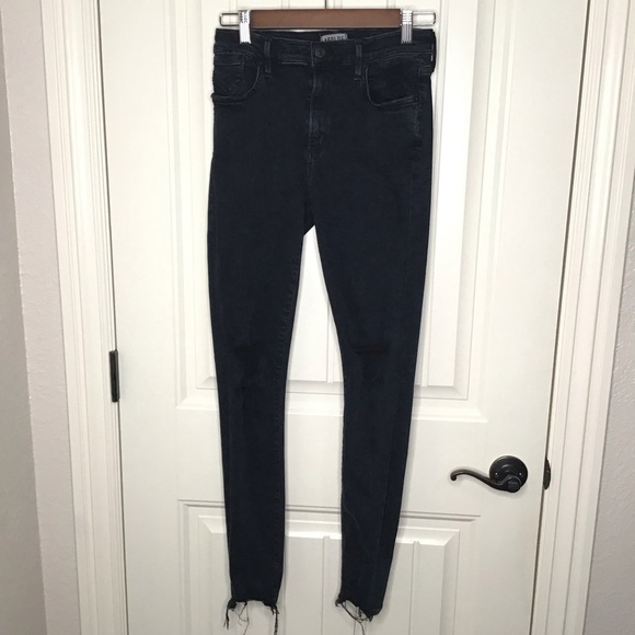 AGOLDE Sophie Hi Rise Skinny Jeans in Ruthless Size 28. - Picture 2 of 10